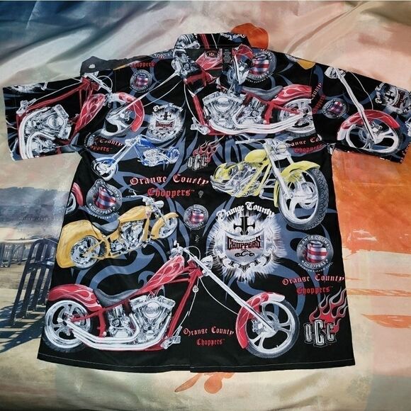 Orange County Choppers  Button-up shirt - Picture 1 of 8